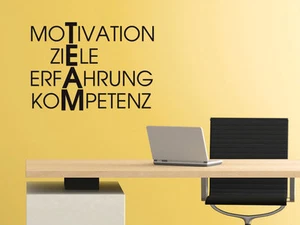 Wall Decal Team Motivation for Office Wall Sticker Wall Decor Study - Picture 1 of 3