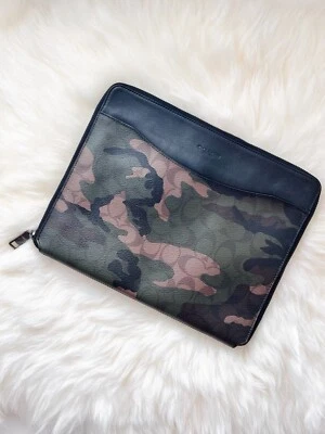 Pre-Loved Coach F32656 技术盒签名帆布迷彩印花 — 第 1/4 张图片