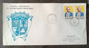 TIMBRE STAMP .. TAAF - FSAT ENVELOPPE POLAIRE - POLAR COVER KERGUELEN 1977 ~V28 - Imagen 1 de 1