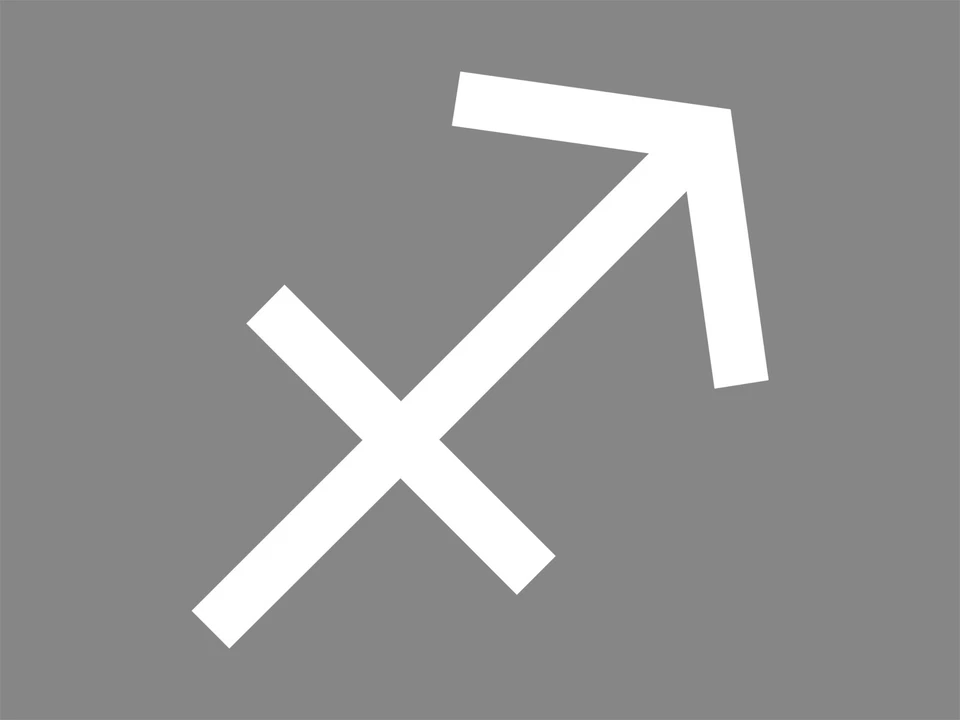 Sagittarius Zodiac Astrology Vinyl Decal Outdoor Car Sticker Foto 1 de 1