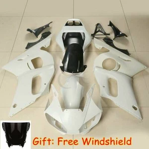 Unpainted ABS Injection Fairings BodyWork Fit For YAMAHA YZF 600 R6 YZF-R6 98-02 - Picture 1 of 10