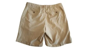 Peter Millar Crown Sport Shorts Mens 38 Khaki Classic Fit Golf Lightweight - Picture 1 of 5