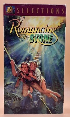 Romancing the Stone VHS 1984, 1995 or 1997 Michael Douglas **Buy 2 Get 1 Free** - Image 1 of 3