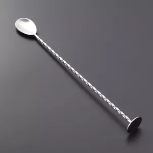 Cuchara de postre de metal para elegir cóctel varilla agitadora cuchara coctelera - Imagen 1 de 11