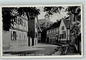 13072752 - 6140 Auerbach Bergstrasse Bachgasse, gute Erhaltung AK 1938