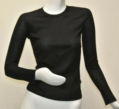 Nuevo Suéter Pullover Gucci Cuello Redondo Tejido Lana Merino Manga Larga Ajustado S Foto 1 de 4