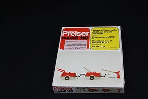 W647 PREISER Train Maquette Ho 1114 Projeteuse eau et mousse ALCO feu incendie - Bild 1 von 3