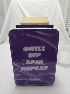 Slotomania Purple Mini Fridge Gift Set – Chill Sip Spin Repeat w/ Ice Tray & Bag - Picture 1 of 10