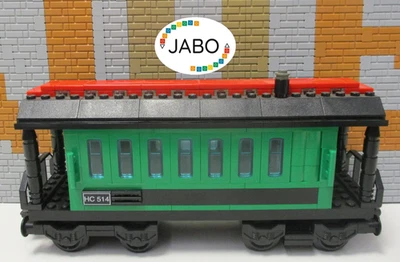 (J 12/4) Lego Mi Propio Tren Coche de Pasajeros Tren Ferroviario para RC 9V 12V Foto 1 de 4