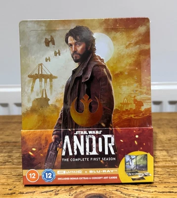 Andor - Season 1  (4K Ultra HD & Blu Ray) Steelbook, Brand New & Sealed - Image 1 of 2