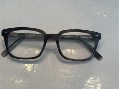 Warby Parker Mullins M 150 Mens Eyeglasses Frames Gray Tortoise Shell 50□18-145 - Image 1 of 4