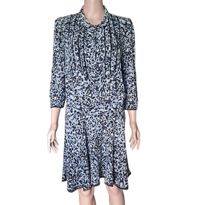 Zadig & Voltaire Women’s Dress  M Viscose Animal Print 3/4 Sleeve Flowy Casual  - Image 1 of 4