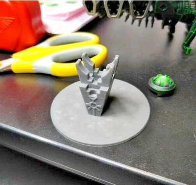 Necron Ghost Ark / Doomsday Ark Base Stand 3D Printed