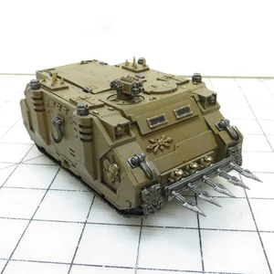 Warhammer 40K Chaos Space Marines Rhino Veicolo dipinto in miniatura - Foto 1 di 8