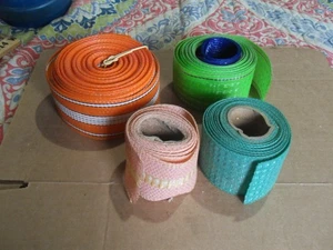 Vintage Lawn Chair Replacement Webbing, 2 1/4" Width  MIXED LOT AS PICTURED NEW - Picture 1 of 12
