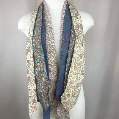 Lote De Colección LIBERTY OF LONDON Corbatas Para Hombre 4 Floral Algodón Ropa Para Hombre Dandy Años 70 80 Foto 1 de 4