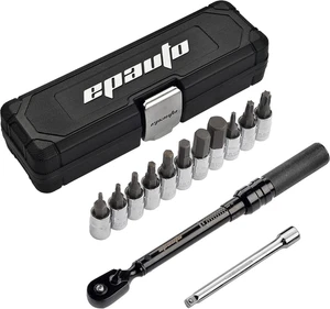 Epauto Bike Tool 1/4 Inch Drive Click Torque Wrench Set (2 to 20 Nm), Hex/Torx B - Picture 1 of 14