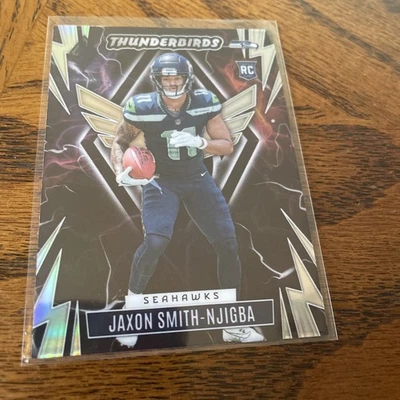 Jaxon Smith-Njigba 2023 Panini Phoenix Thunderbirds #TB-JSN Seahawks  - Image 1 of 2