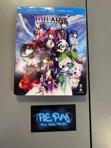 Date a Live: The Complete First Season Blu-ray/DVD 4-Disc w/Slipcover RARE OOP - Imagen 1 de 3