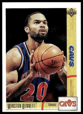 1991-92 Upper Deck - Winston Bennett #247 - Image 1 of 2