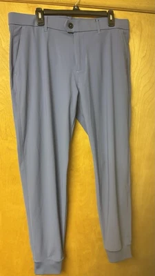 Greyson Men’s Montauk Jogger Golf Pants #428 Falcon Blue 36 Waist 30 Inseam - Image 1 of 4