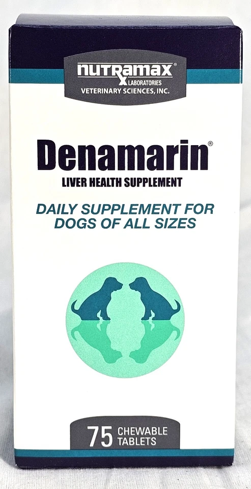Nutramax Denamarin S-Adenosylmethionine Silybin Chewable Tablet Liver 75ct  8/27 - Image 1 of 3