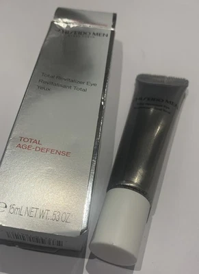 New Boxed&Sealed Shiseido Men Total Revitalizer Eye 15ml / 0.53 Oz. - Image 1 of 3