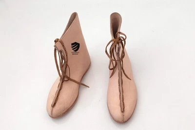 Roman Auxiliary Calcei Leather Shoes Mens Renaissance SCA LARP Reenactment Boots - Image 1 of 4