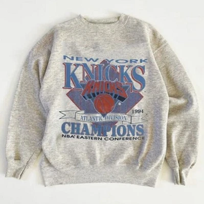 Moletom New York Knicks NBA 1994 gola redonda masculino feminino VM5157 - Imagem 1 de 2