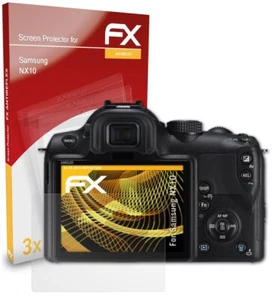 atFoliX 3x Screen Protection Film for Samsung NX10 matt&shockproof - Picture 1 of 8