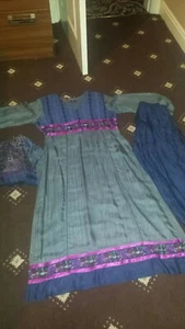 Designer Shalwar Lameez Stiched Medium. Brand New - Picture 1 of 11