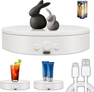 Motorized Rotating Display Stand 360 Degree Automatic Turntable for Photography - Picture 1 of 2