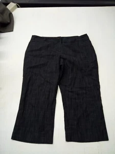Women's Attention Modern Fit Size 12 Dark Blue Cotton/Polyester/Spandex Capris - Picture 1 of 5