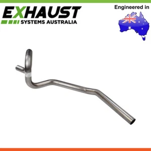 ESA RHS MANDREL BENT TAILPIPE 2.5" S/STEEL For Holden HJ HQ HX HZ HJ Coupe Sdn - Picture 1 of 4
