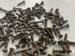 Stahl metrisch Linsenschrauben Kopf Maschinenschraube selbstfärbend Ingenieur Dampf M2 M2,5 mm - Bild 1 von 24