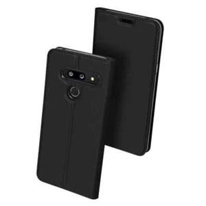 DUX DUCIS Skin Pro Book Case klappbare Schutzhülle für LG G8 ThinQ schwarz - Bild 1 von 4