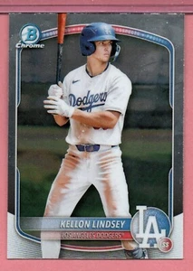Kellon Lindsey, Los Angeles Dodgers, 2025 Bowman Chrome Prospects BCP-137 - Picture 1 of 1