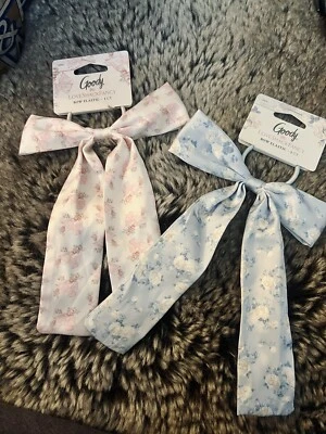 Goody x LoveShackFancy Ruffle Bow Hair Clip Lot * FREE SHIPPING - Image 1 of 2