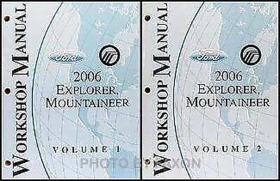 Manual De Taller De Ford Mercury Explorer Mountaineer 2006 Con 2 Volúmenes - Imagen 1 de 4