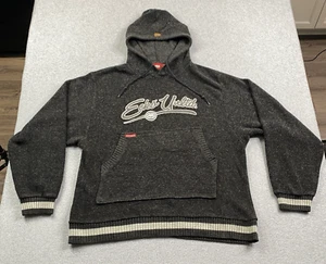 VINTAGE Ecko Unltd Pullover Hoodie Herren XL Wollmischung Strick Streetwear 90s KOREA - Bild 1 von 17