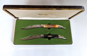 Vintage Case XX Folding Pocket Knife Alligator Toothpick Boxed Set 61093 SSP - Picture 1 of 9