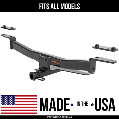 适用于 2012 - 2016 奥迪 A6 Quattro 拖车挂车 Curt 11423 1.25 英寸拖曳接收器 FitAll — 第 1/4 张图片