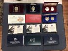 Commemorative Silver Dollar & Proof Set Lot ~ 12 Items ~ Great Mixed Lot!