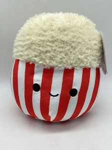 Squishmallows~8" Arnel the Red and White Striped Popcorn~2021~Walgreens~NWT - Picture 1 of 11