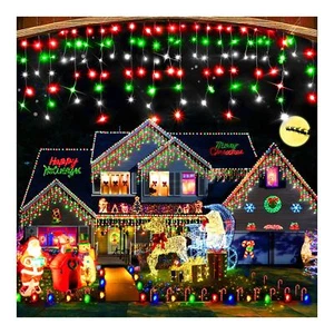 Hezbjiti Christmas Lights - Outdoor Decorations LED Fairy String Curtain Ligh... - Picture 1 of 6