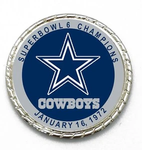 Tribute Coin Dallas Cowboys Super Bowl Championship - Bild 1 von 17