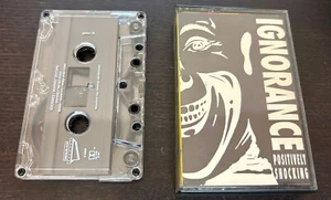 IGNORANCE -- Positively Shocking -- 1992 Cassette -- Metal Blade - Bild 1 von 3