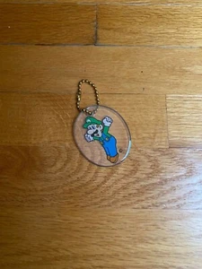 Vintage Super Mario Bros. Luigi Keychain - Picture 1 of 1