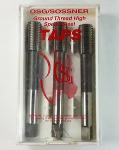3 Pcs New OSG/SOSSNER Ground Thread M14x1.5 D9 NU-ROLL BOTT 20025340 6H HSS Tap - Picture 1 of 12
