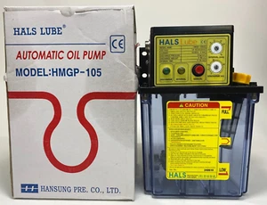 HALS Lube HMGP-105 DS Automatic Lubricator Oil Pump 220VAC 3-30min 4-80cc Float - Picture 1 of 14
